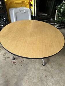 Rare Charles Eames Herman Miller Mid Century Dining Table