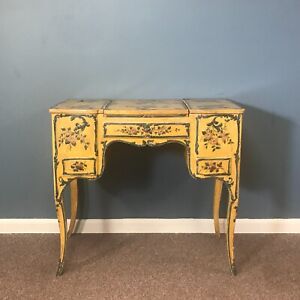 19th C French Hand Painted Vanity Dresser