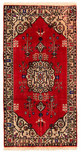 Traditional Vintage Hand Knotted Carpet 4 11 X 9 7 Wool Area Rug