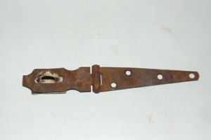 Hinge With Stop Rusty Some Paint 7 3 4 In Overall Length Antique