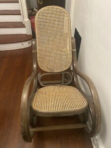 Rocking Chair By Thonet Molded Bentwood