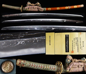 Japanese Sword Tachi 63 2cm Minosenjuin Nanbokucho Era 1300s W Certificate