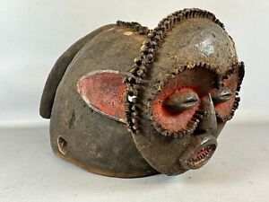 230810 Very Old African Mambila Mask Cameroon 