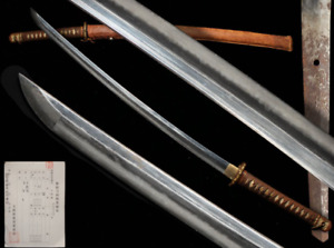 Japanese Sword Tachi Kunitoshi 62 7cm Kamakura Era 1200s