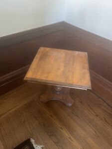 Small Ornate Pedestal Coffee Table