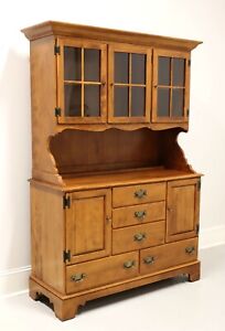 Ethan Allen Maple Colonial Style Hutch