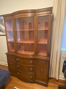 Drexel China Cabinet Travis Court Collection