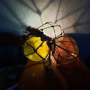 Glass Fishing Net Float Balls Light Lamp