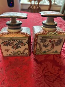 Imari 2 Antique Tea Caddies