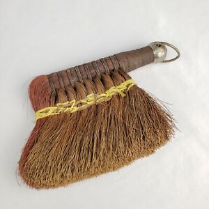 Vintage Antique Whisk Broom Hand Made Folk Art Primitive Rustic Old Aafa Brush
