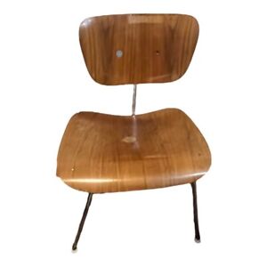 Vintage 1951 53 Eames Herman Miller Dcm Chair Mid Century Modern Classic Walnut
