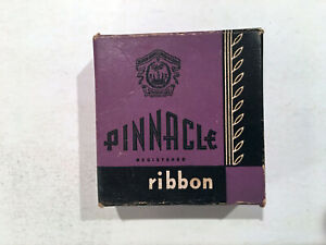 Vintage Pinnacle Adding Machine Ribbon And Box Victor Black Red On Back