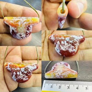 Roman Old Rare Bactrian Agate Stone 2000 Old Amulet