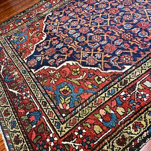 Superb Antique Hand Knotted Exquisite Rug 3 7 X 6 5 Inv183 4x6