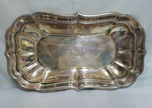 Reed Barton Windsor 12 Sterling Silver Bread Tray X959r Engraved Lcb