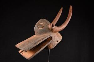 22160 A Primitive African Mambila Helm Mask Cameroon