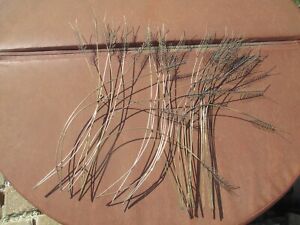 Vintage Signed C Jere Mid Century Abstract Wheat Sculpture