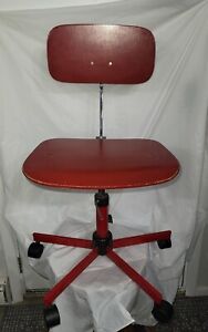Mid Century Modern Kevi Office Chair Adjustable Chair Danish Designed 1958
