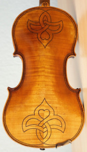 Old Vintage Violin 4 4 Geige Viola Cello Fiddle Label Georges Chanot Nr S1177