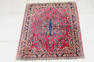 Antique Farahan Sarouk Oriental Rug 24x31 Inches 