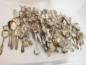 175 Pieces Mixed Vintage Silverplate Flatware Inc Harmony House Classic Filigree