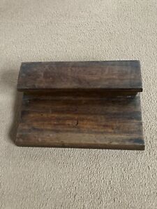 Antique Solid Wooden Pencil Stationary Box