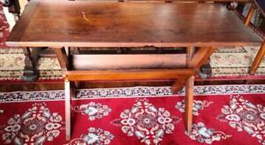 Beautiful Antique Early American Table Vgc Great Size Early 19th Century