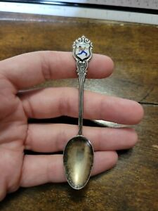 Vintage St Thomas Sterling Silver Souvenir Spoon