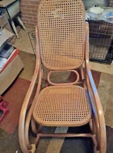 Antique Vintage Thonet Bentwood Rocker Chair