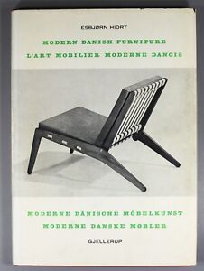Modern Danish Furniture Hiort Esbjorn 1956 Book Finn Juhl Borge Mogensen Etc 