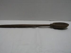 Antique American Carved Wooden Spoon Folk Art Native American