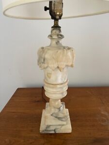 Antique Vintage Alabaster Lamps