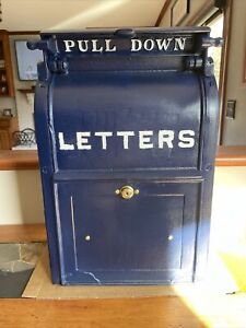 1931 Us Mail Cast Iron Letter Collection Box Carlisle Foundry Co Read 