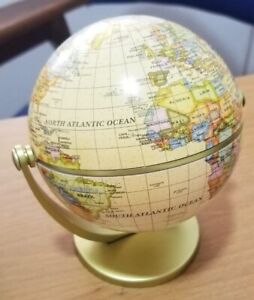 Annova Mini Antique Globe 4 Inch 10 Cm Swivels In All Directions Mini Globe 