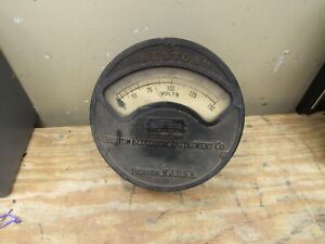 Antique Weston Electrical Model 260 Ac Amperes Gauge 0 300 1913