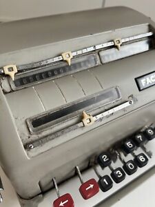 Facit Adding Machine Calculator Model Aa1 13 1960s Made In Argentina