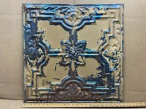 1pc 24 X 24 Full Piece Antique Ceiling Tin Vintage Reclaimed Salvage Art Craft