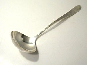 1889 Reed Barton Large Silver Plate Punch Bowl Ladle Cashmere Pattern