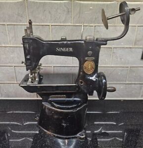 Vintage 1930 Singer Hand Crank Commercial Sewing Machine Model 125 2 Sn Ab051120