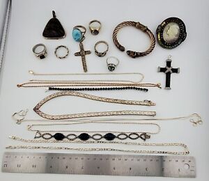 Beautiful Sterling Silver Jewelry Lot 925 Fine Estate Items For Resale Or Use
