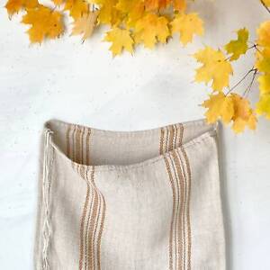 Antique Grain Sack Bathmat Hemp Organic Textile Grainsack Feedbag Feed Bag Hea