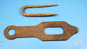 Hasp Latch Barn Door Gate Lock Hand Forged 7 1 8 L 1 8 Thick Antique