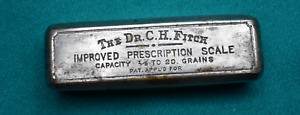Dr Ch Fitch S Improved Pocket Prescription Scale Case Only