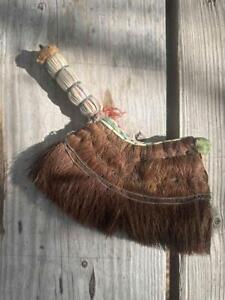 Vintage Whisk Broom Hand Woven Primitive Country Swedish Unique Design