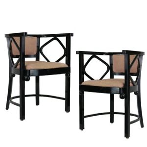 1960s Pair Of Joseph Hoffman Fledermaus Inspired Chairs