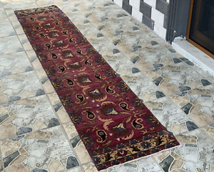 Vintage Floral Turkish Rug Anatolian Farmhouse Village Carpet 1 9x10 3 Ft