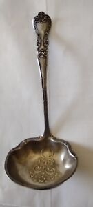 Sterling Silver Spoon Manchester Gravy Ladle