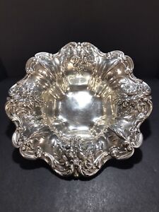 Vintage Reed Barton X569 Francis I 302g Sterling Silver 8 Candy Dish Pre Ownd