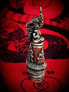 Takrut Naga Phra Pidta Wessuwan Lersi Talisman Takrud Thai Buddha Amulet