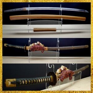 Japanese Sword Katana Tachi Koshirae Shirasaya 33 46 In Antique Real 